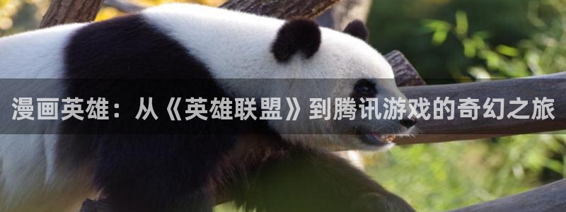 韩漫漫画免费观看下拉式：漫画英雄：从《英雄联盟》到腾讯游戏的奇幻之旅